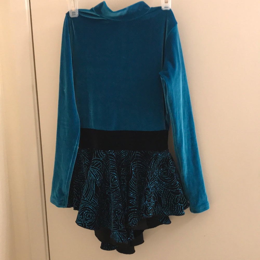Ice skating dress.